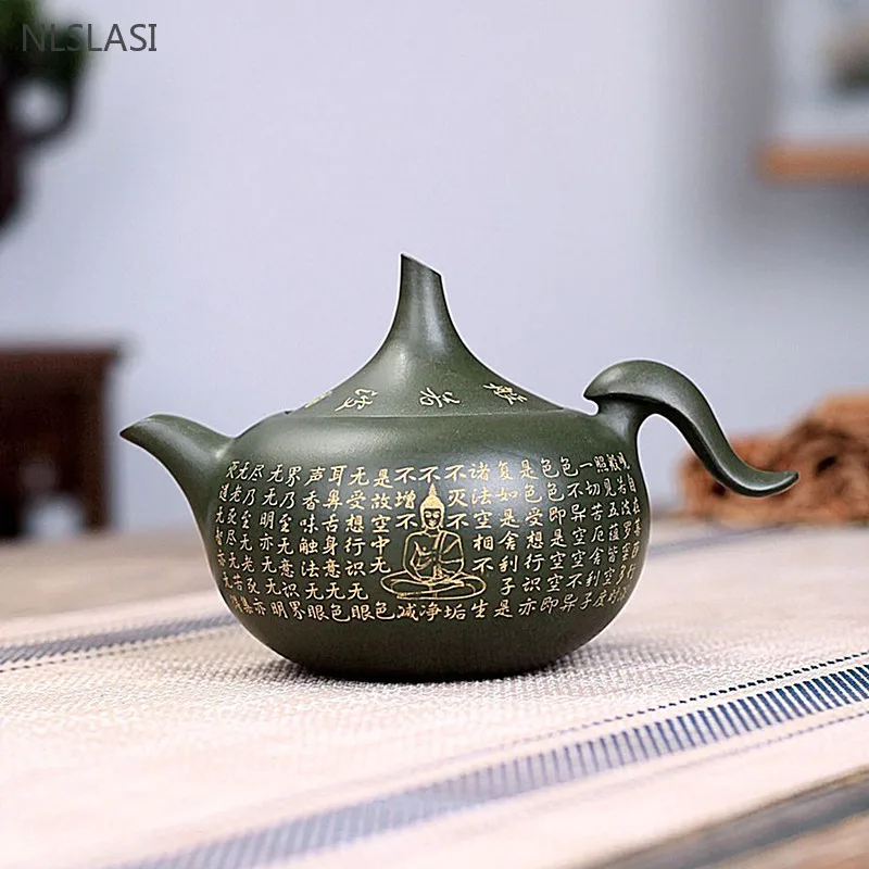 

280ml Boutique Yixing Purple Clay Tea Pot Chinese Filter Beauty Teapot Master Handmade Zisha Tea Sets Household Antique Kettle