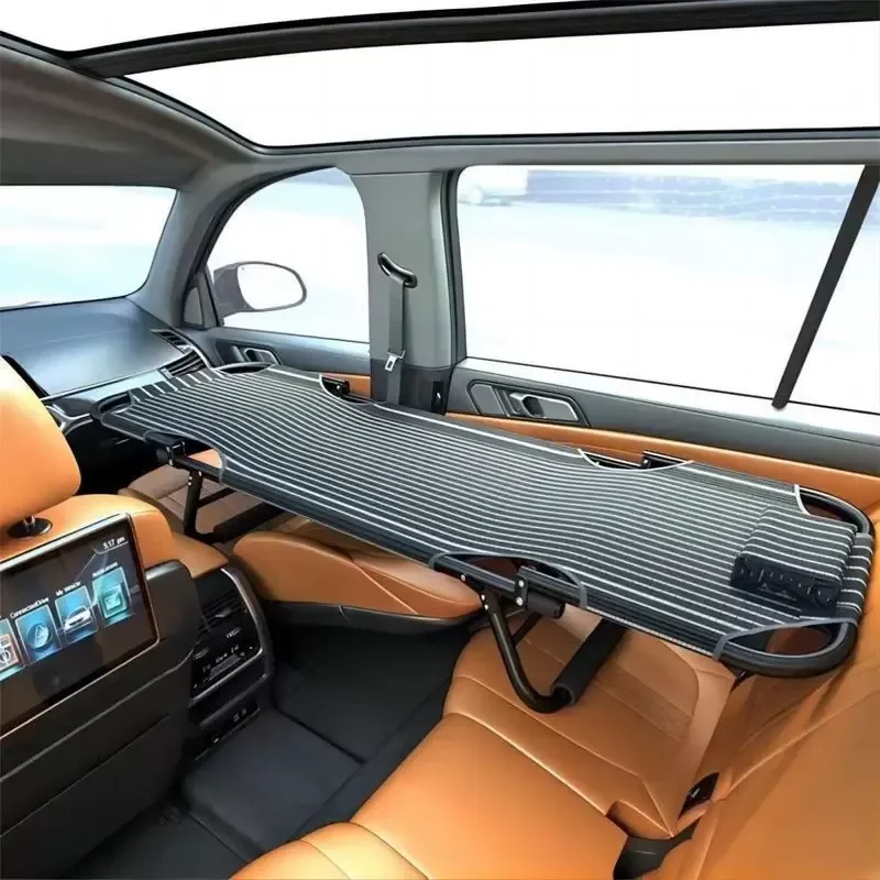 For Car Bed Non Inflatable Sedan Folding Travel Bed Universal Passenger Seat Sleeping Mat for Camping Road Trip Rest