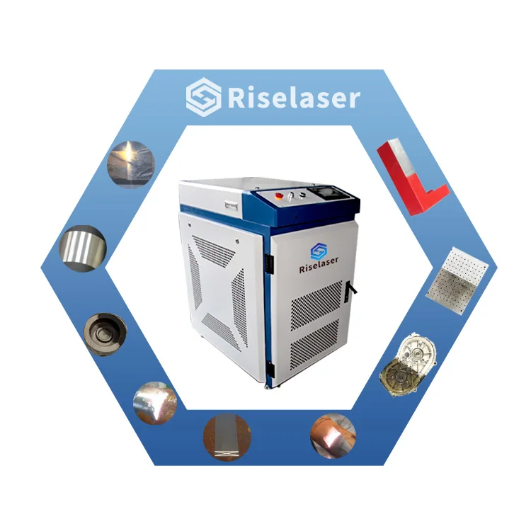 High Quality 1000w 2000w Fiber Laser Cleaning Machine for Oil Stain Rust Coating Materials Paints Removal Laser Cleaner