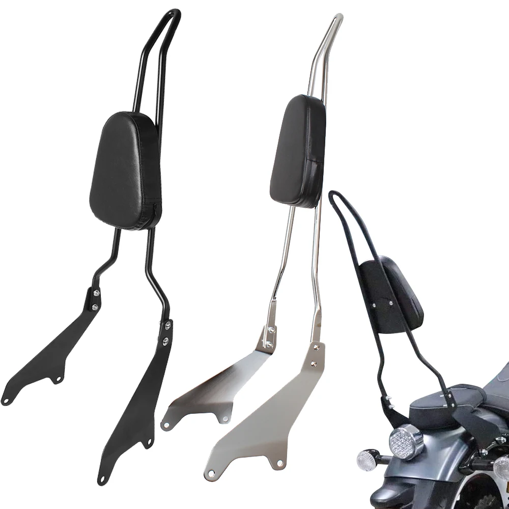 Motocykl odpinany oparcie tylnego siedzenia pasażera Sissy Bar z poduszką dla Yamaha Star Bolt XV950 XVS950 2014-2019