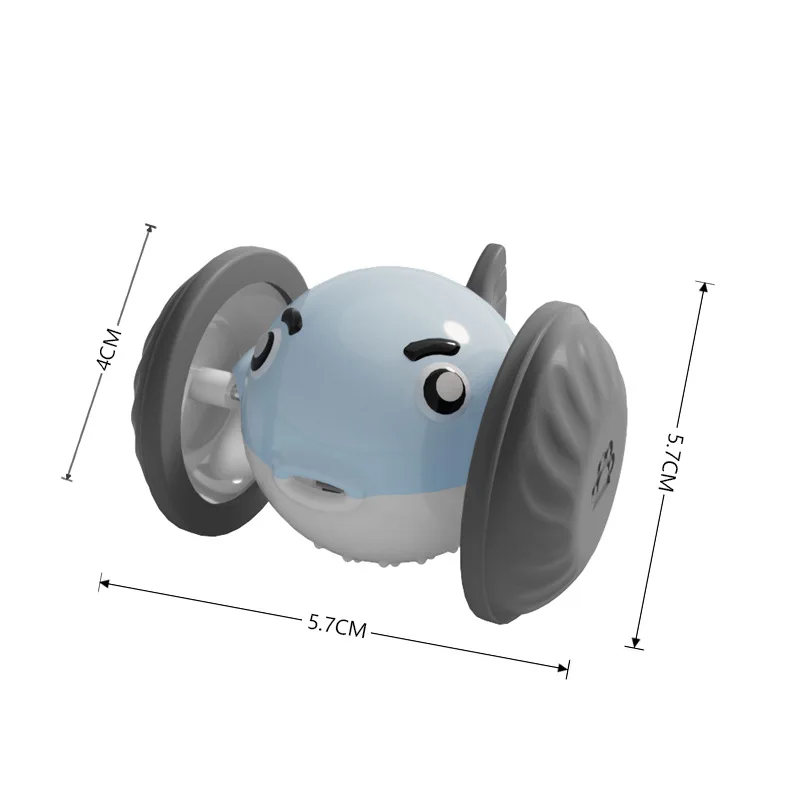 

New Pet Self-fun Toy Car Cat Teaser Artifact Electric Flying Fish Smart Running Car Cat Toy