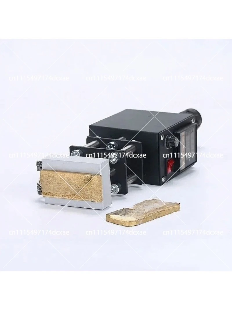 Handheld Hot Stamping Machine 500W Adjustable Temperature Embossing Tool with Copper Mold for DIY Crafts