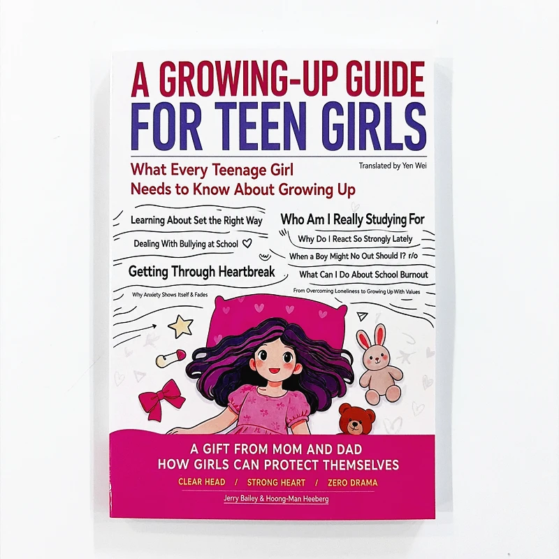Bücher zum Thema Pubertät und Erwachsenwerden für Teenager Jungen & Mädchen Selbstpflege-Bildungsbuch-Set für Kinder & Eltern
