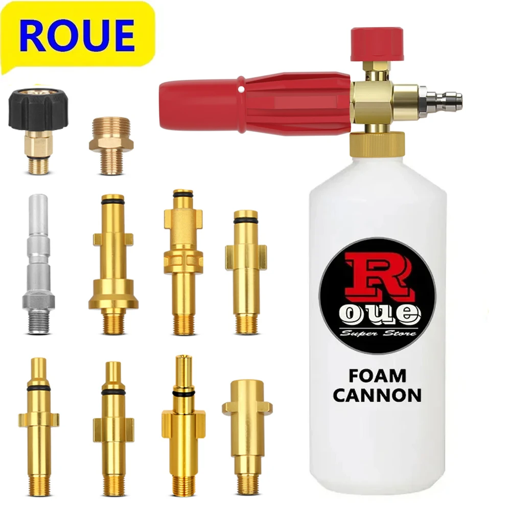 High Pressure Snow Foam Foam Washer Gun Specialized Nozzle Cannon Foam For Karcher Huter Hammer Makita Bosch AR Nilfisk Daewoo