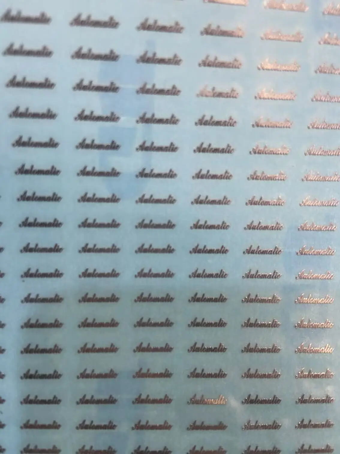 Benutzerdefinierte 3D-Metall-Uhrenzifferblatt-Aufkleber, automatisch, für Seik-Logo-Etiketten, DIY-Aufkleber, personalisierte Kawaii-Aufkleber, selbstklebend – Detail 5