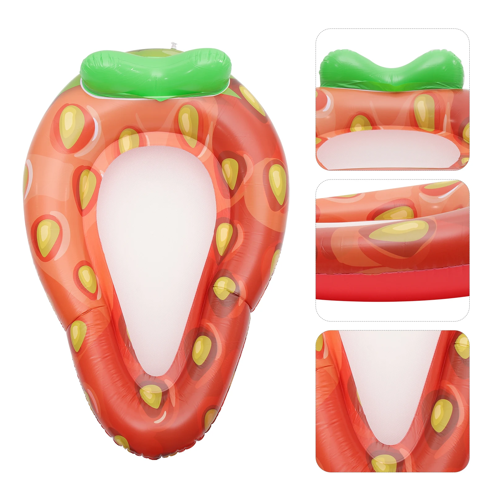 大人用インフレータブルプールフロート 厚手PVCスイミングリクライナー 快適な水上フローティングクッション 夏の楽しいパーティー装飾プール