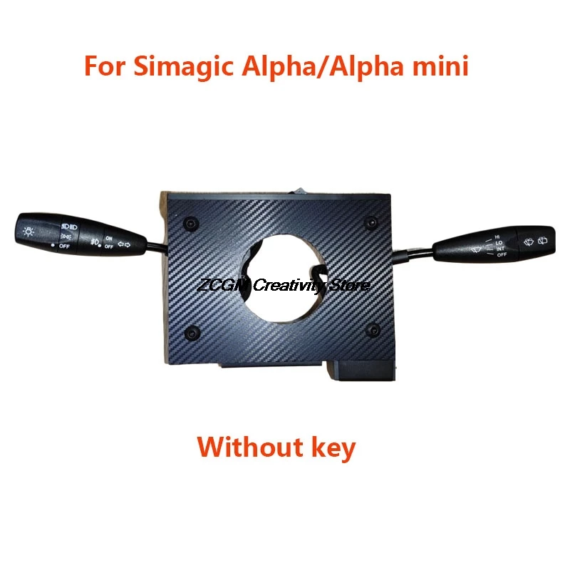 Racing Simulator Steering Wheel Key start Turn Signal Wiper Adapter For Simagic Alpha/Alpha mini Headlight Switch For ETS2 ATS
