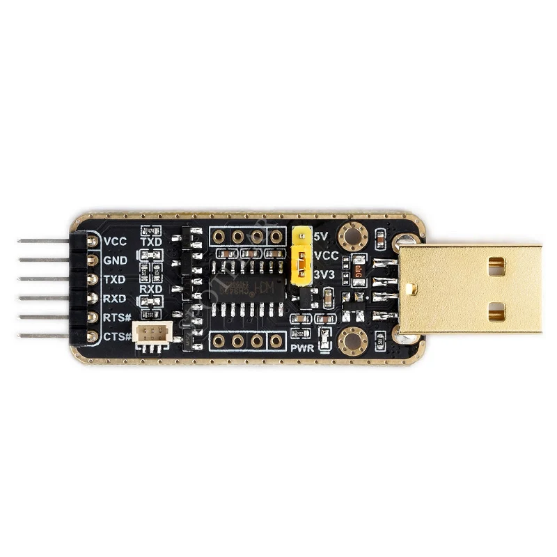 

Raspberry Pi 5 UART PI5 Serial Debug Module with USB Type-A Interface