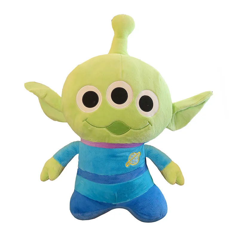 20cm Disney Toy Story Alien Plush Doll Pillow Cute Three-eyed Monster Plush Toys Kawaii Anime Alien Stuffed Doll Boys Xmas Gifts