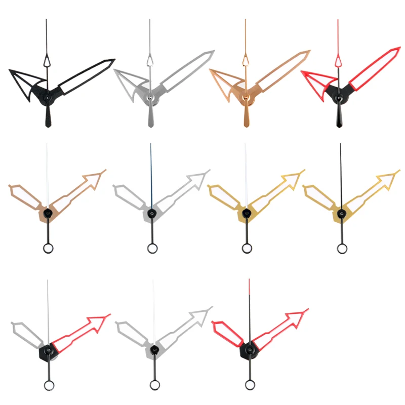 นาฬิกามือ SKX มือนาทีสําหรับ Seiko SKX007 SKX009 NH36 NH35 การเคลื่อนไหวดัดแปลงผู้ชายสีเขียวส่องสว่างวินาทีมืออะไหล่