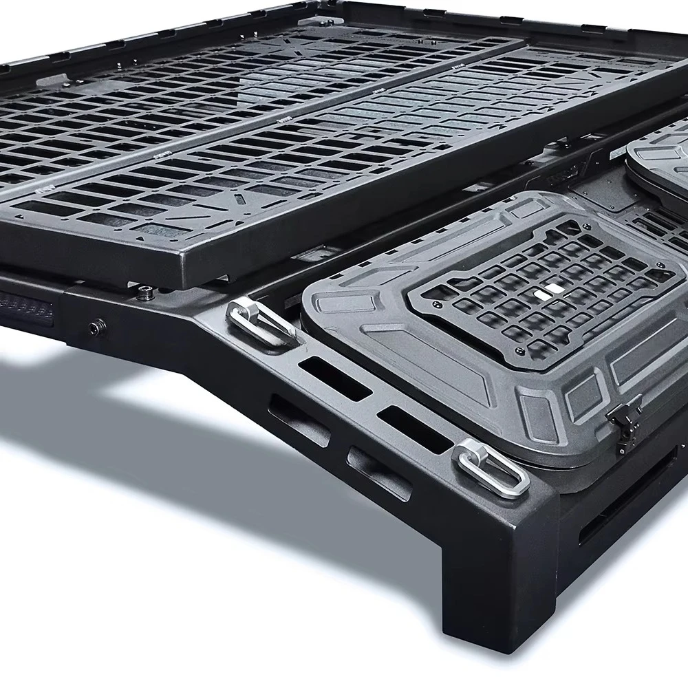 

Universal Pickup Trucks Bed Luggage Car Modification Accessories Roll Bar Backrack Cage Adjustable Multi-Function Roof Rack