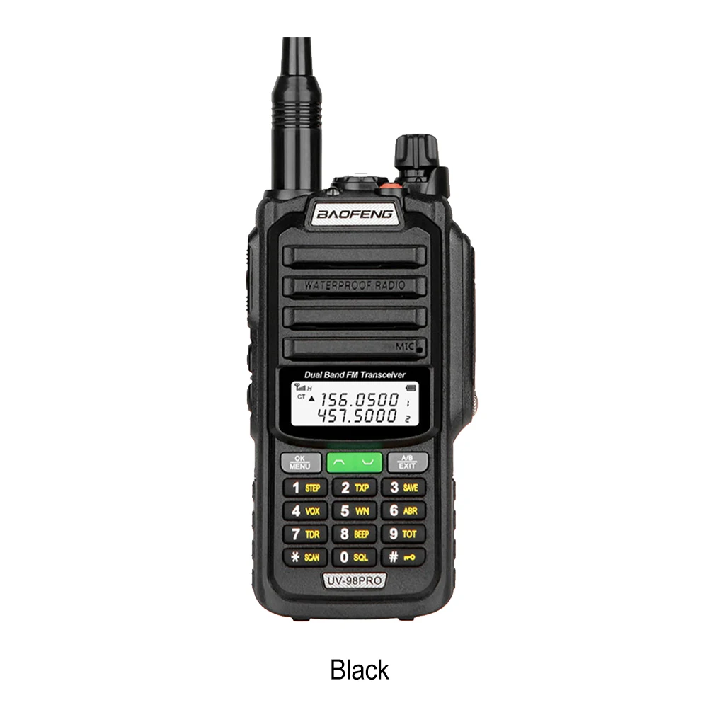 UV-98 PRO High Performance Walkie Talkie Long Battery Life Durable Lightweight Siaga Panjang Radio