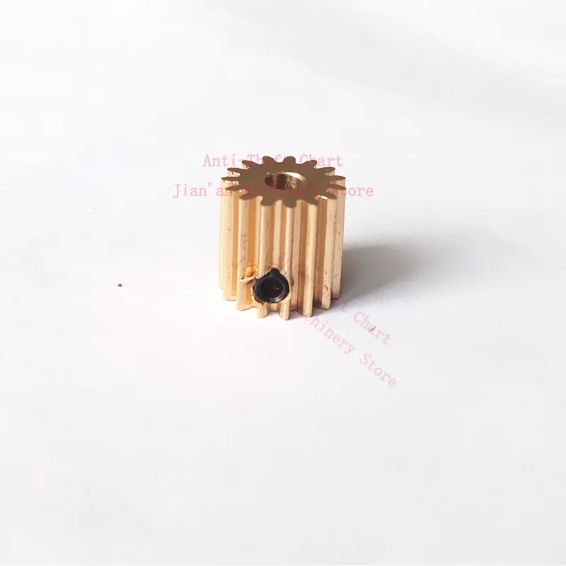 0.7 Mod Full 10 to 120 Teeth Brass Hard Aluminum Alloy Cylindrical Spur Gear Rack Transmission Accessories