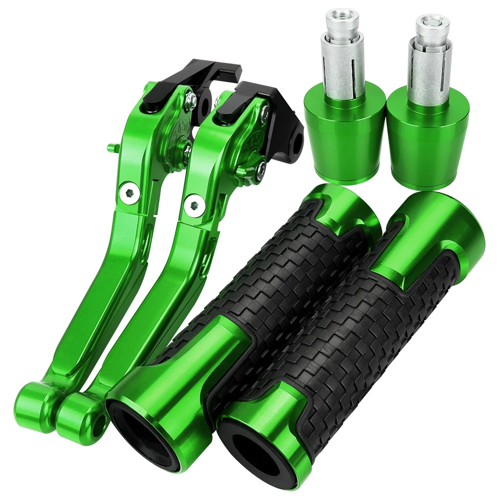 

For KAWASAKI NINJA ZX6R 2019 2020 2021 2022 2023 ZX-6R Motorcycle Adjustable Brake Clutch Levers Handlebar Hand Grips Ends ZX 6R