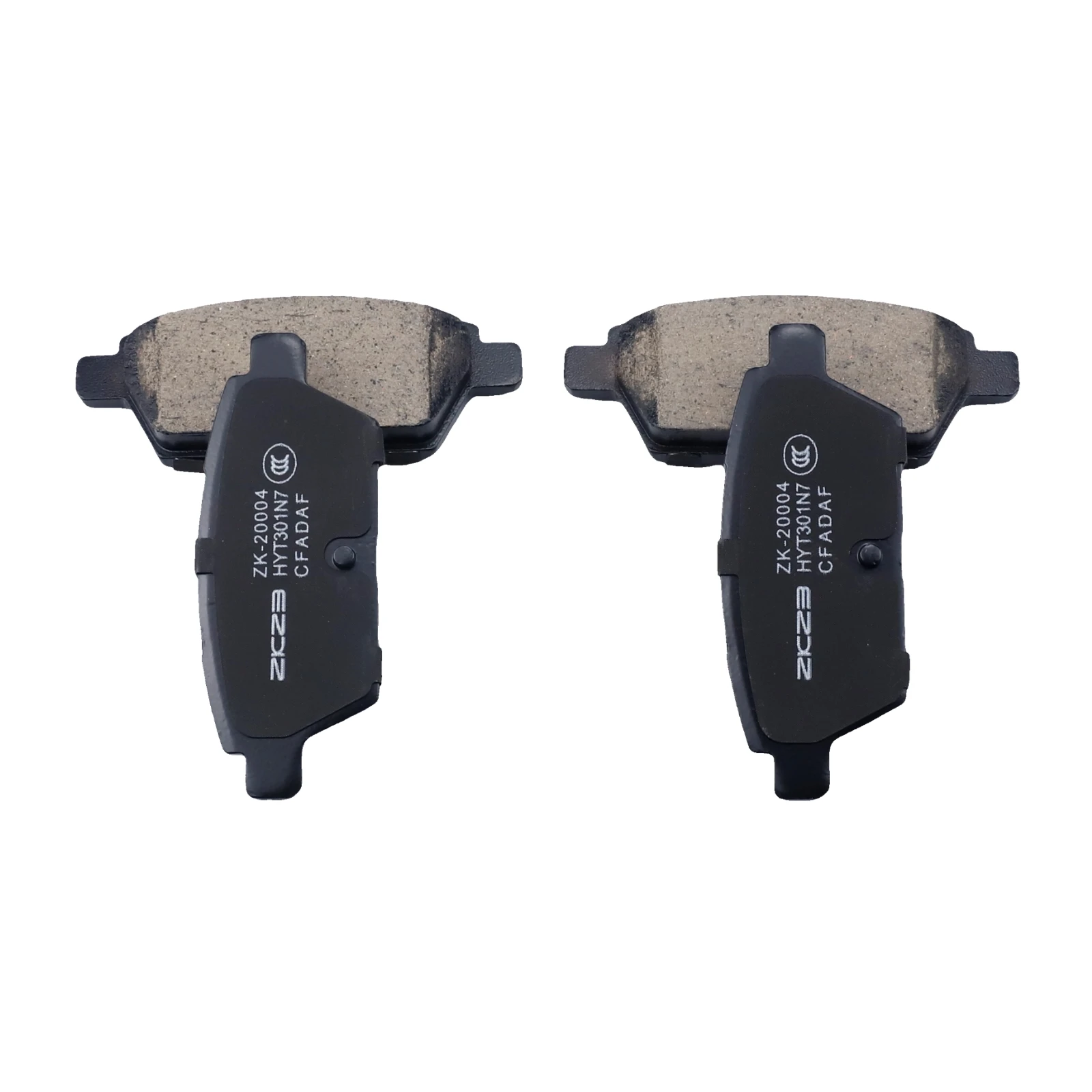Juego de pastillas de freno trasero para Faw Bestune B70 B50 T33 X80 X40 R7 Ford Fusion Lincoln Mkz Mazda 6 GG GH Haima M8 piezas de repuesto de cerámica