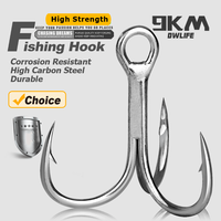 Fishing Treble Hooks 25~100Pcs Saltwater Fishing Hooks Crankbaits Spinners Replacement Fishing Hook Hard Lures Trout Tuna Salmon