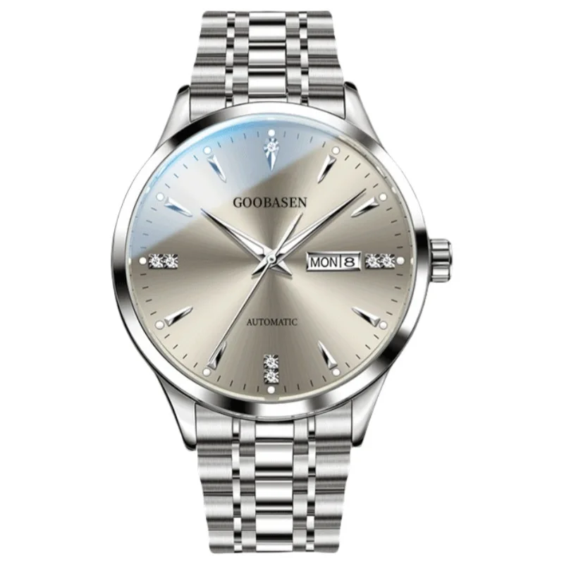 

Zml men's watch transparent bottom imitation mechanical watch men's watch casual