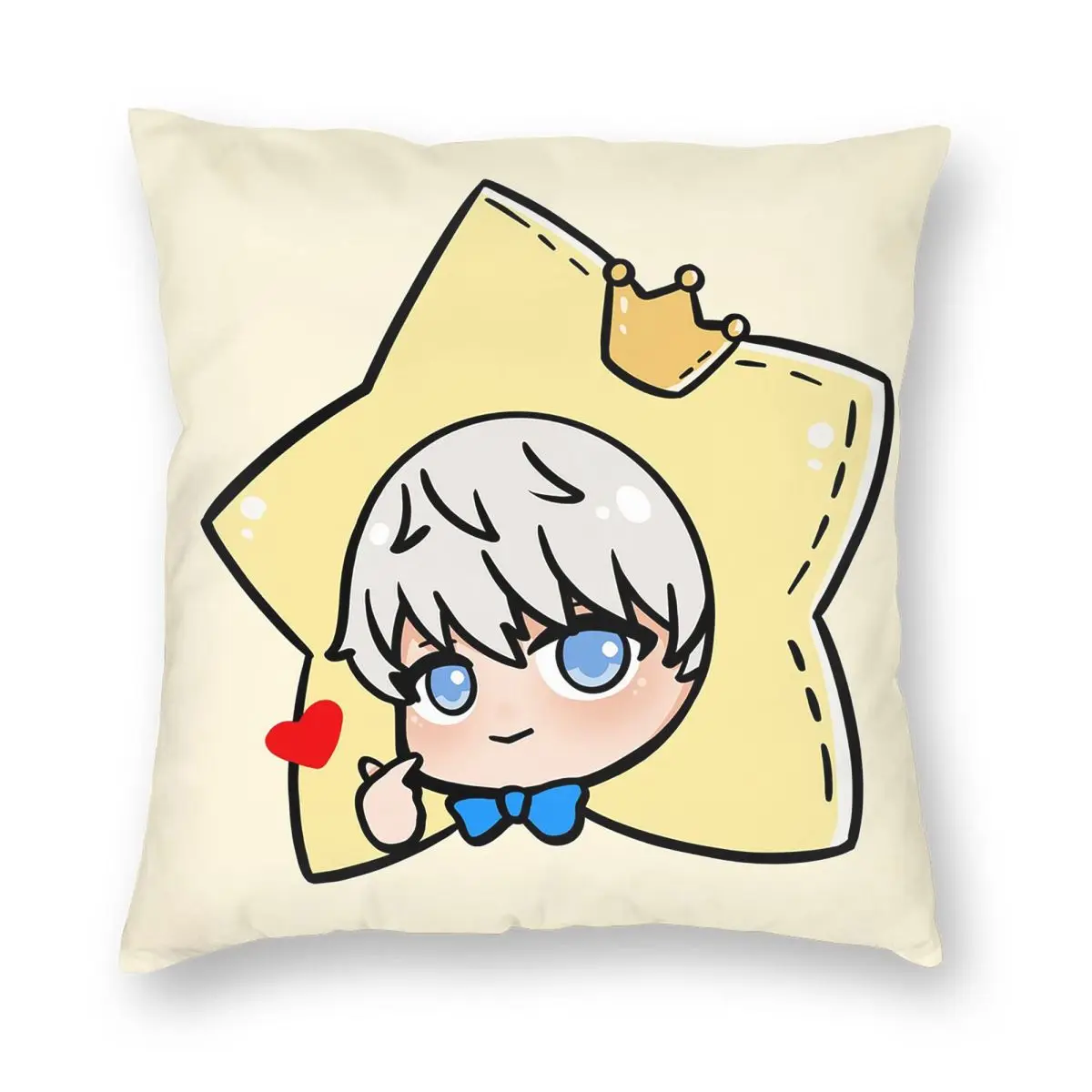 

Квадратная наволочка для подушки Xavier Love And Deepspace Game, декоративная наволочка для подушки, комфортная декоративная подушка для дома и дивана