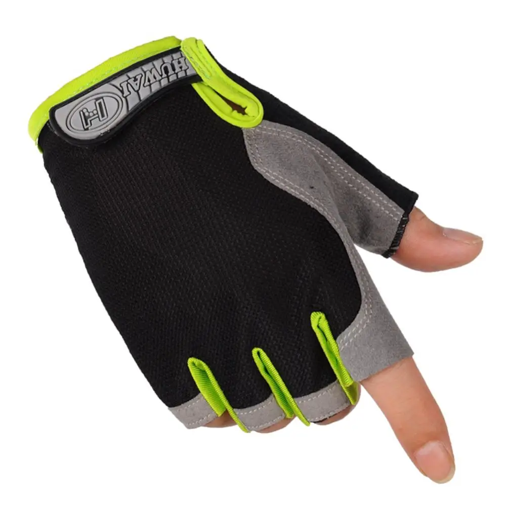 1Pair Bicycle Mountain Bike Lightweight Yoga Glove Training Non-slip Half-finger Glove