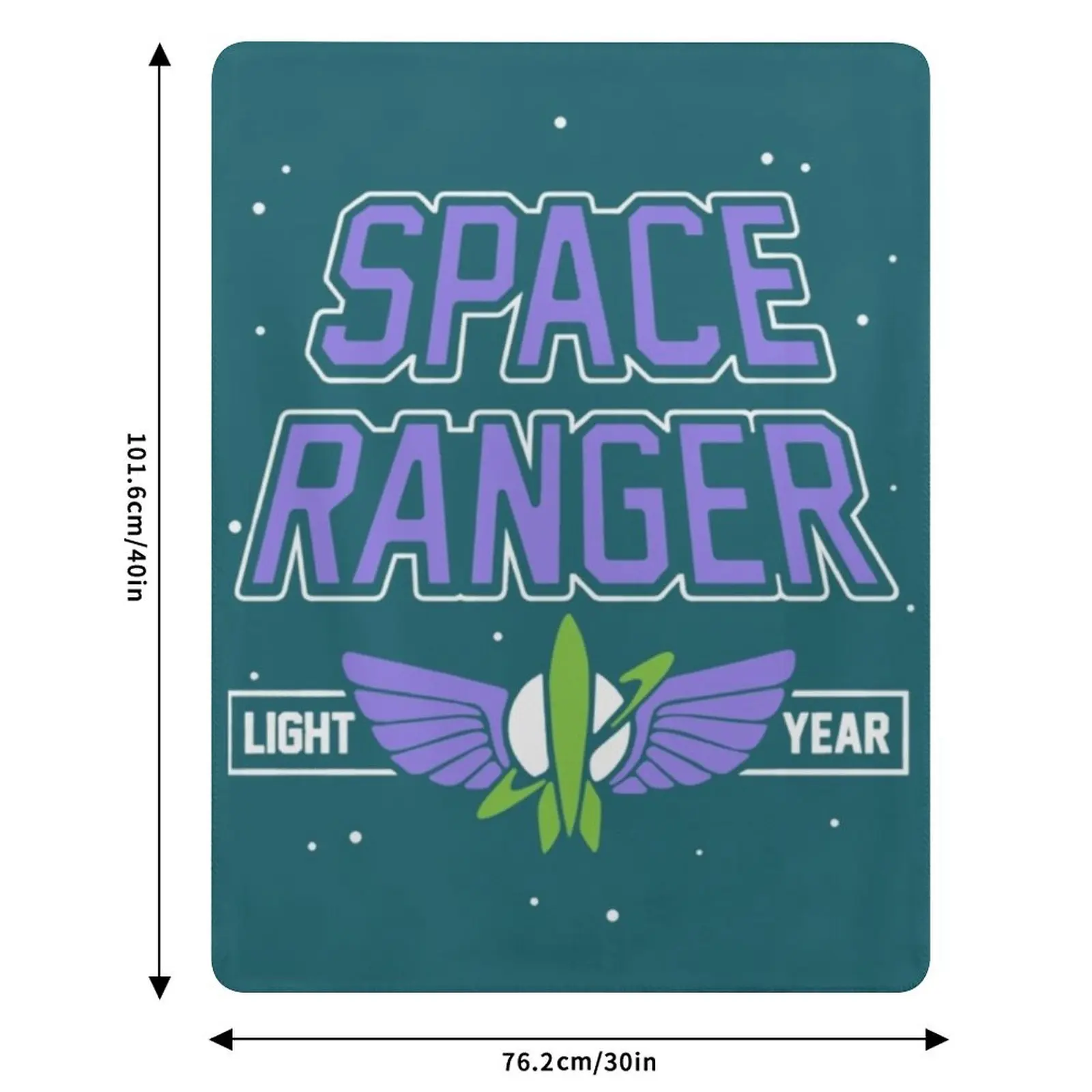 Lightyear Space1 Throw Blanket For Baby Flannel Warm anime Blankets