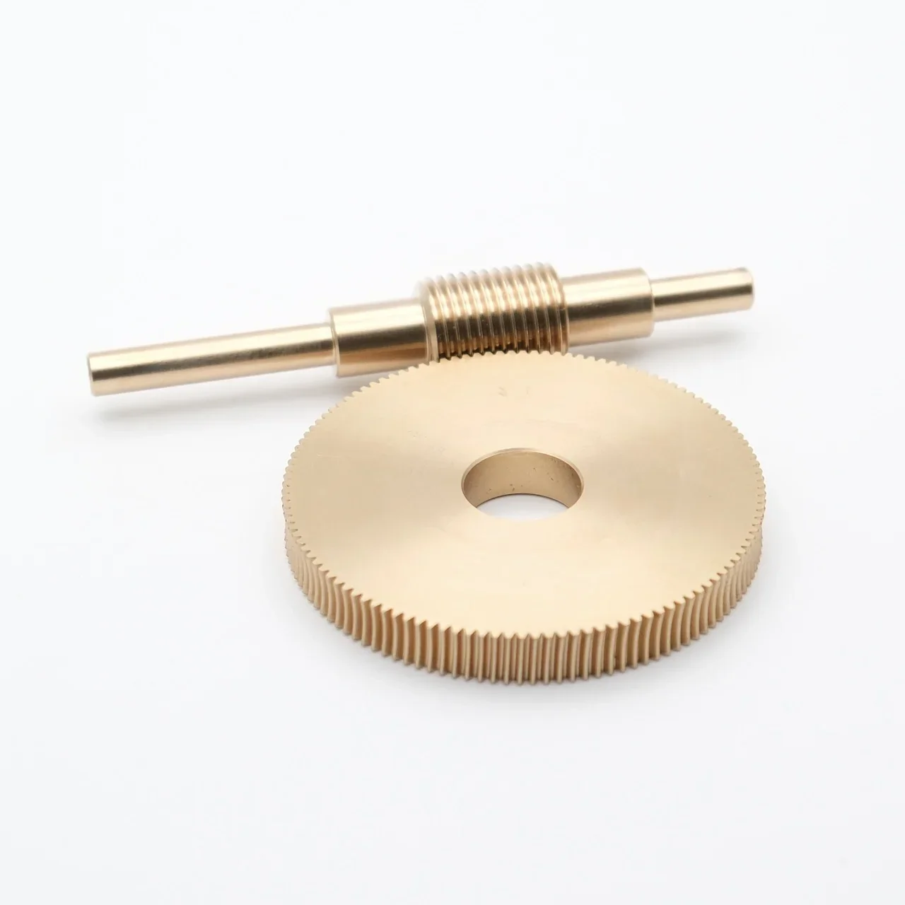 1:120 Ratio 0.4M 120T Copper Reducer Precision Turbine Worm 12MM Gear For Reduction Gearbox Star Tracker Deceleration Mechanism
