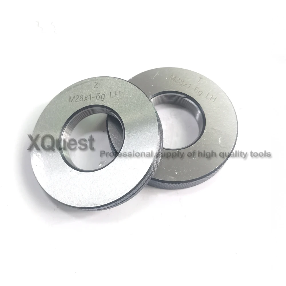 6g Metric Left Hand threads ring gauge sets M25 M26 M27 M28 M30 go nogo LH ring gauges Fine thread gage set M32 M33 M34 M35 view 4