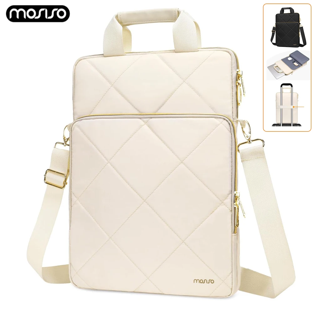 Imagem -01 - Bolsa de Ombro Portátil para Homens e Mulheres Bolsa para Notebook Pasta Vertical Macbook Air Pro m1 m2 m3 hp Dell Lenovo 13 Polegadas 14 Polegadas 15 Polegadas 16 em bolsa de ombro portatil para homens e mulheres bolsa para notebook pasta vertical macbook air pro m1 m2 m3 hp dell lenovo 13 polegadas 14 polegadas 15 polegadas 16 em 01