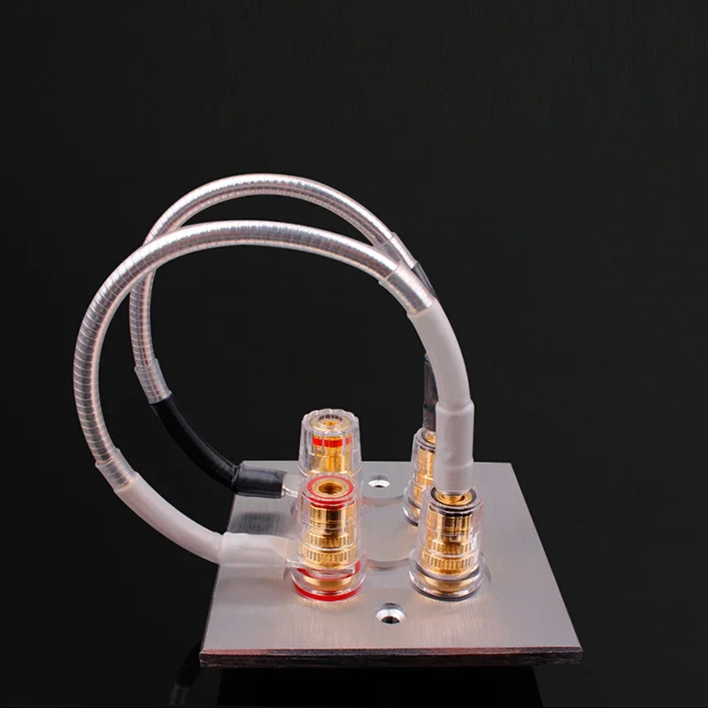 High Quality 4pcs 20cm Hi-End Hifi audio Silver Plated Jumper wire hifi speaker Jumper speaker cable