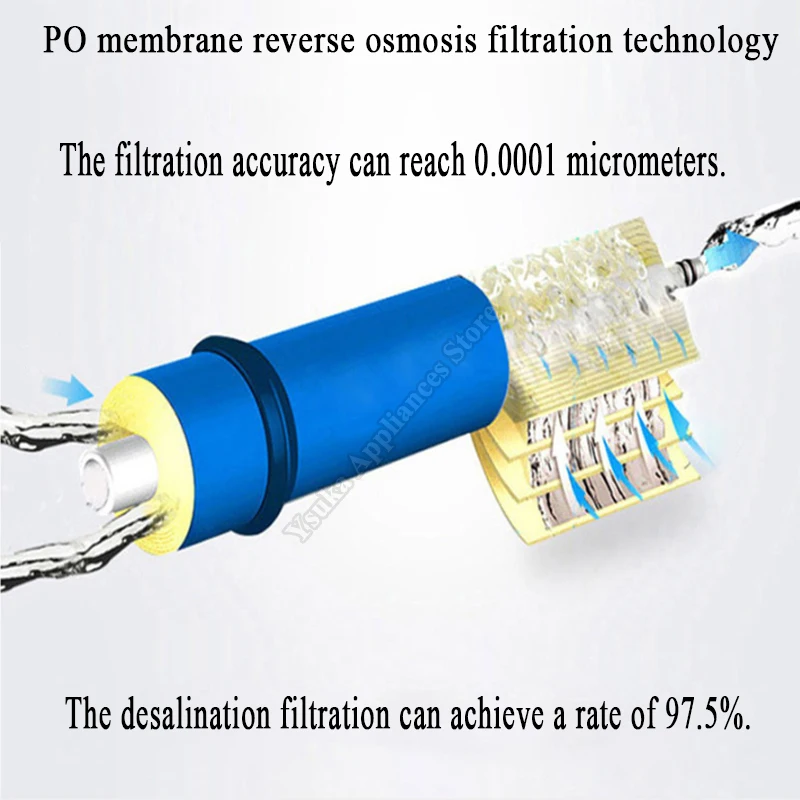 آلة تنقية المياه معدات معالجة المياه بالتناضح العكسي أوتوماتيكية بالكامل منقي مياه الفولاذ المقاوم للصدأ النقي