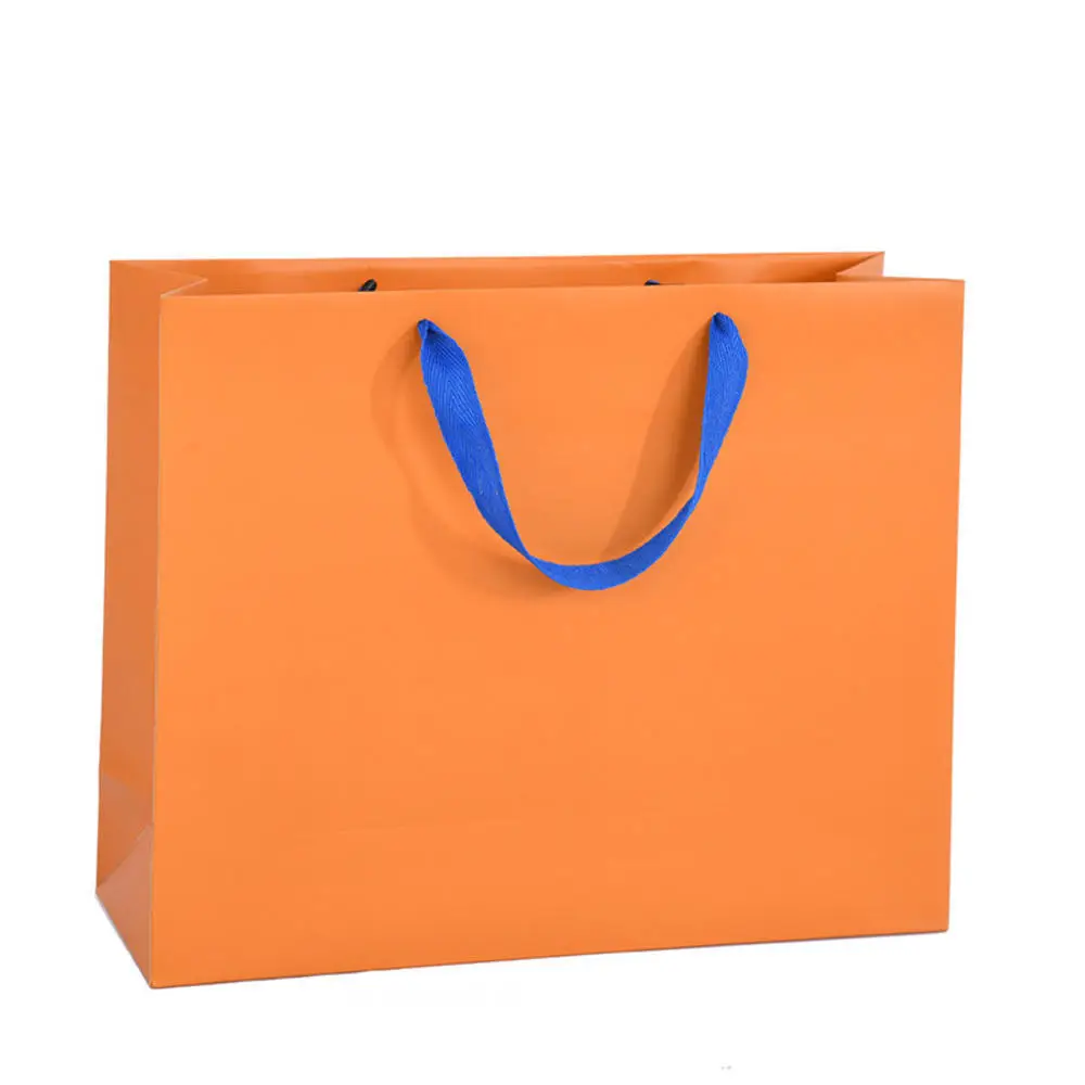 كرافت ورقة شنطة هدايا مقاوم للماء زهرة هدية التعبئة والتغليف حقيبة عيد الميلاد 2024 السنة الجديدة عيد ميلاد الملابس حمل حقيبة شنطة هدايا حقيبة يد 1 قطعة #5