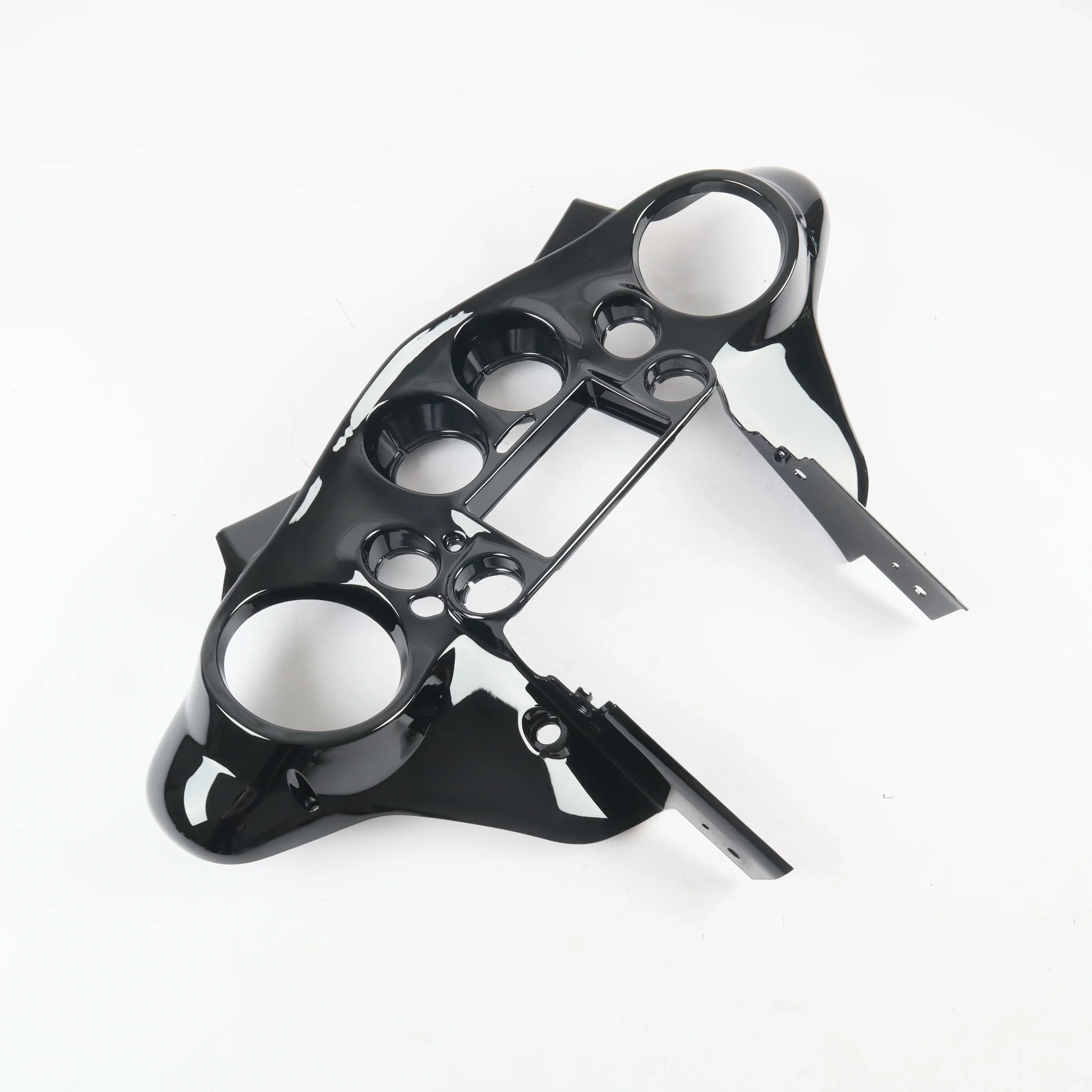 2026 Vivid Black Double DIN لـ 1998-2013 مجموعة هدايا داخلية للدراجات النارية