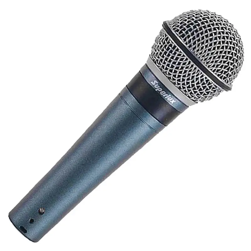 Superlux PRO248S Professional handheld Vocal dynamic microphone for vocal recordings and a large stage performances