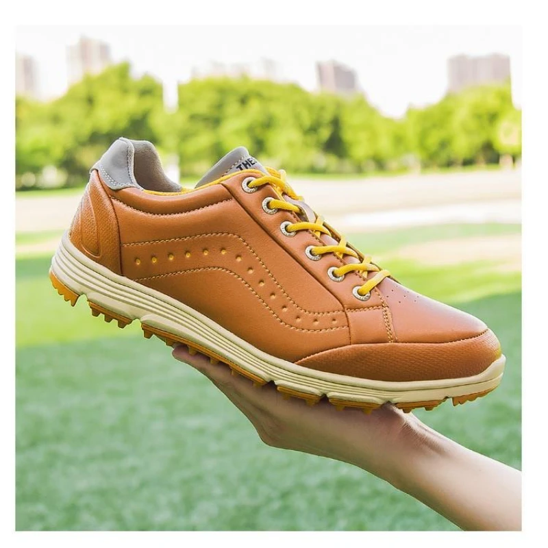 Zapatos De Golf De Lujo Para Hombre 2026, Antideslizantes, De Buena Calidad, Cómodos, Para Gimnasio, Tallas Grandes 46, 47, 48_voghion.com