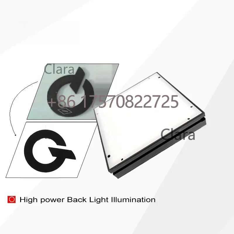 Large Size   hine Vision lighting 24V 400*400mm  LED Backlight for inspection