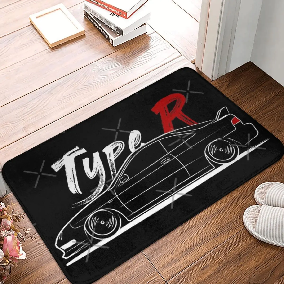 JDM Integra 40x60cm Carpet Polyester Floor Mats Retro Living Room Indoor