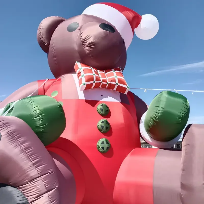 Inflatable Animals,6mh Christmas,  Christmas Bears, Winter Santa Gifts For Decoration