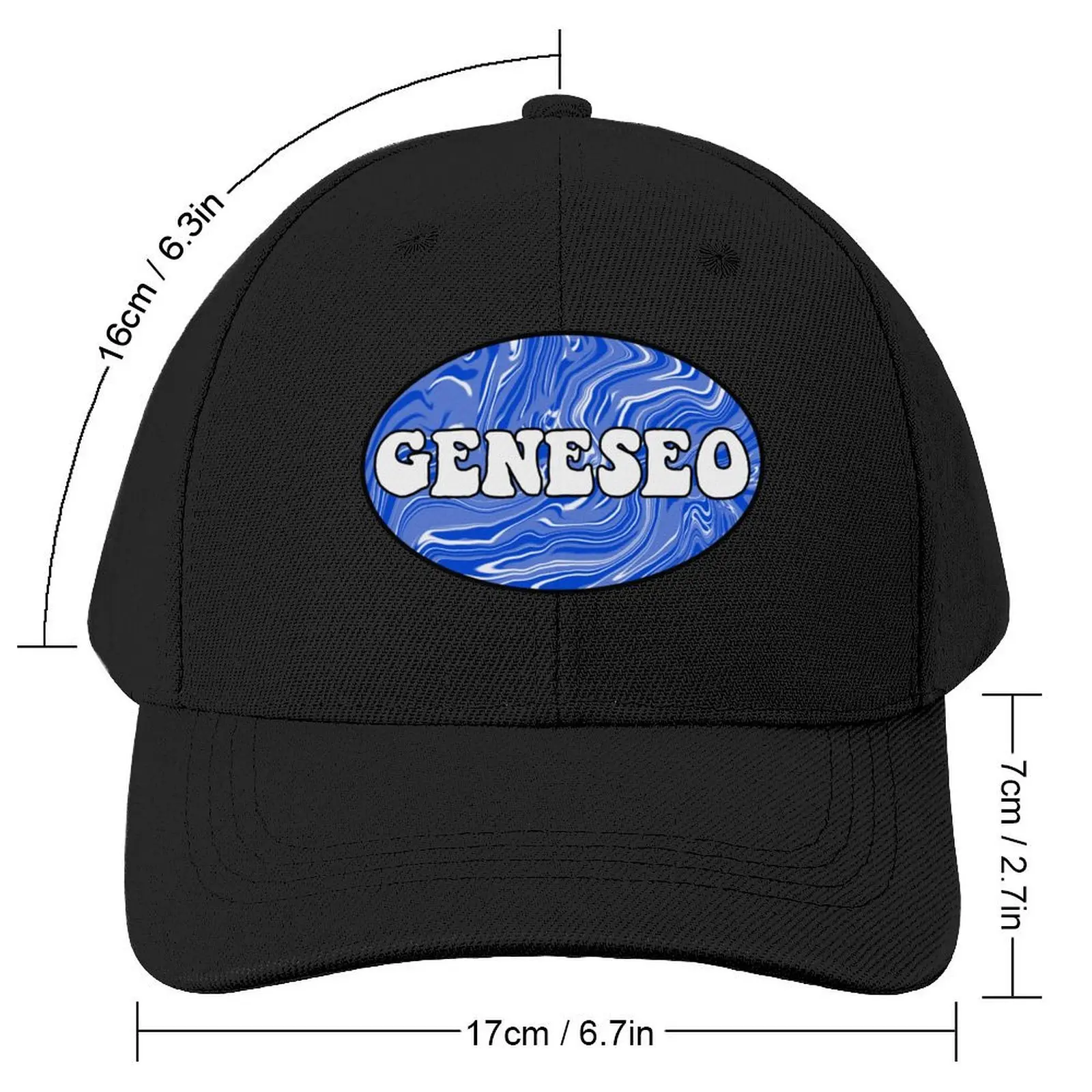 geneseo tie-dye Baseball Cap Golf Wear Gentleman Hat |-F-| Streetwear Golf Wear Men Women's