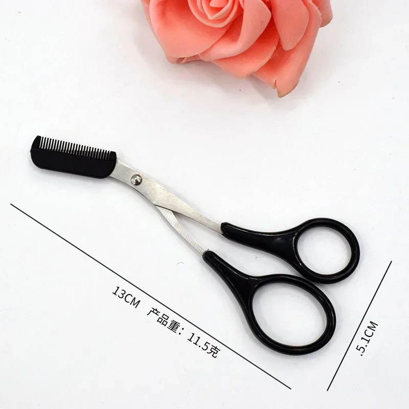 Eyebrow Trimmer Scissor Beauty Products for Women Eyebrow Scissors with Comb Beauty Scissors  Stainless Steel Makeup Accessories