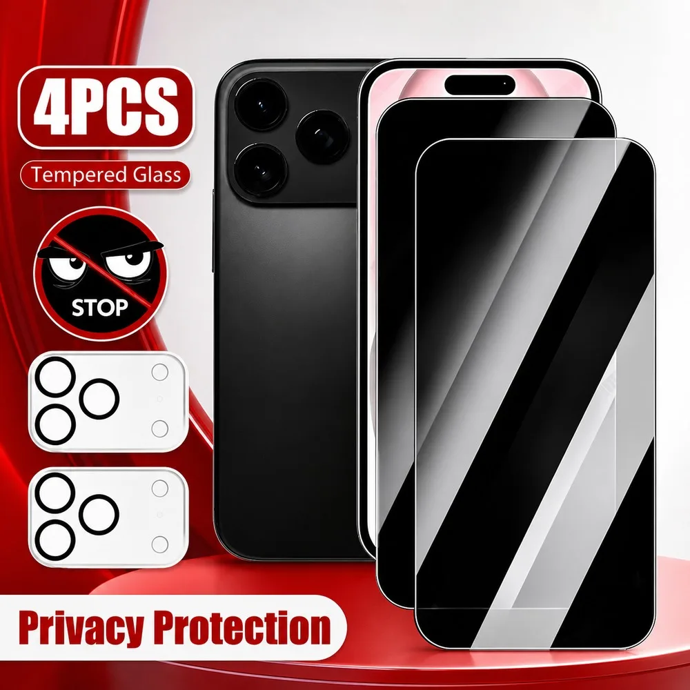 2+2 Stück Privatsphäre-Schutzglas für Motorola Edge 70 70 Fusion Anti-Spy Displayschutz für Motorola Edge 70 Fusion+ 70 Pro
