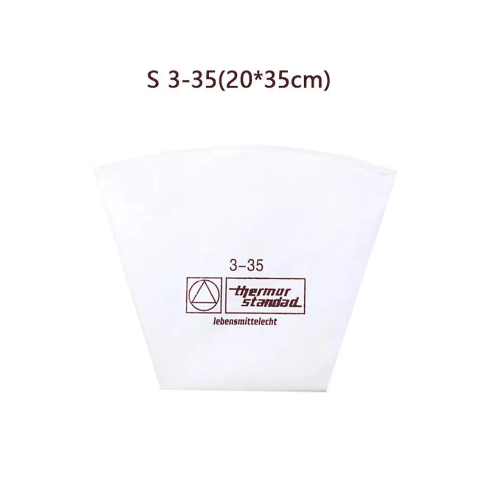 Sacos De Tubulação De Creme Para Produtos Domésticos, Sacos De Pastelaria Branca, Saco De Creme Trapezoidal, Fácil de Limpar, Saúde e Segurança, 1 PC