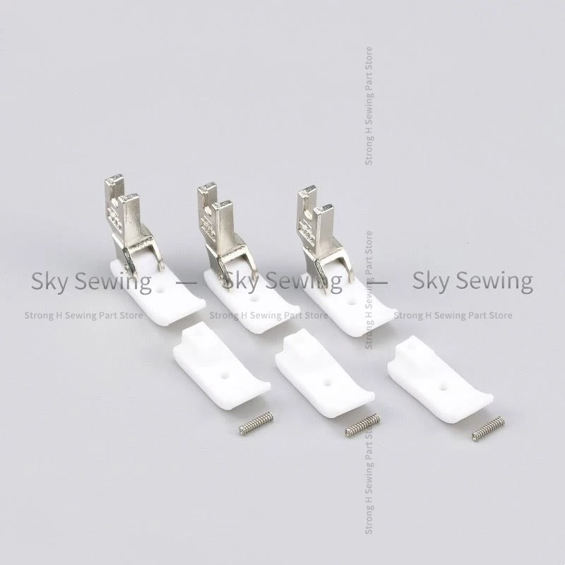 5 шт. T35CW плоская Автомобильная прижимная лапка, пластиковая прижимная лапка, широкая губка для автомобиля, хлопковая прижимная лапка 15 м