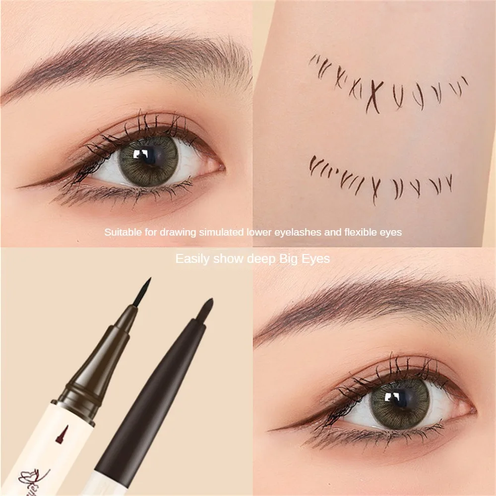 Color Pencil Eye Makeup Create A Charming Eyeliner Ultrafine Liquid Eyeliner Liquid Smooth Pencil Without Blossoming Eye Makeup