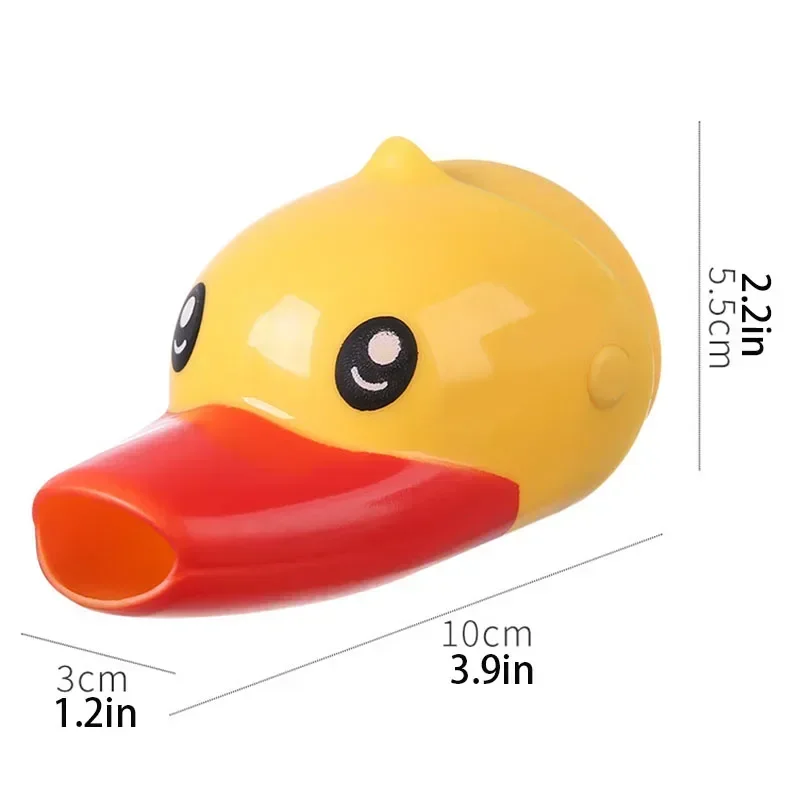 1pc Cartoon Duck Elephant Hand Washing Faucet Extender, Splash Proof Hand Washer, for Kitchen Sink, Suitable for Most Faucets