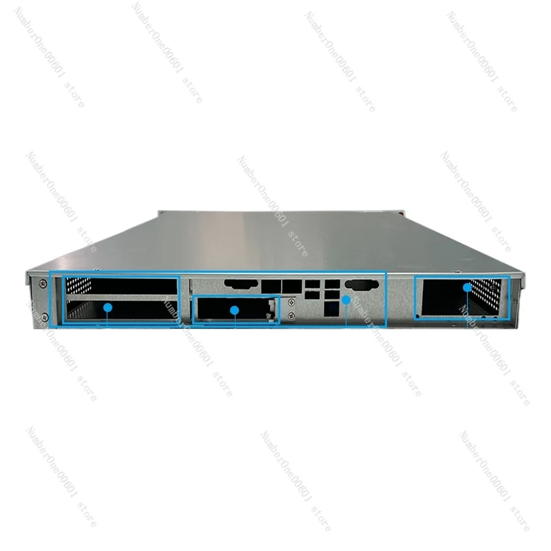 19-Inch 1U Industrial Control Chassis, Deep 460MM with 2-inch Display Screen, Small 1u Power Supply, Rack-type Server Shell