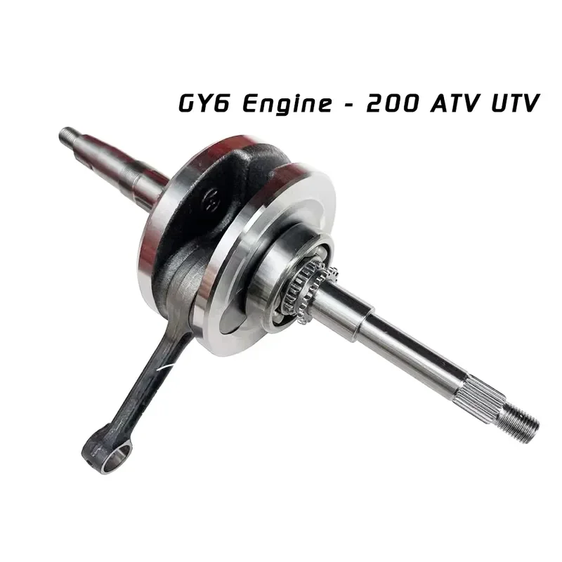 GY6 200cc Motorcycle Crankshaft Assembly for ATV UTV Scooter Engine Parts Replacement High Performance Durable Auto Component