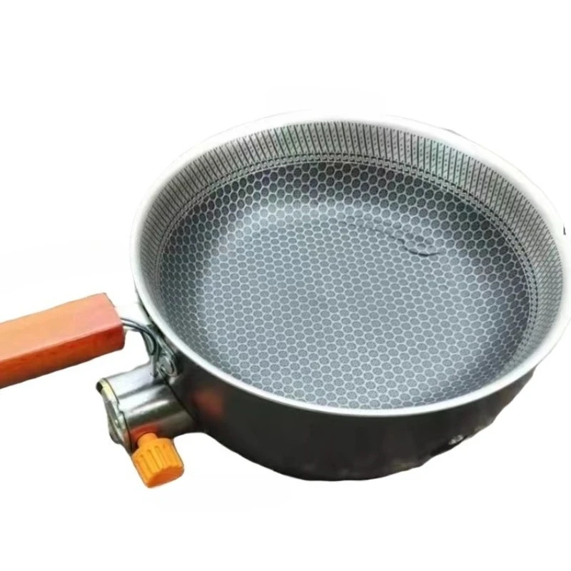 Outdoor integrated stove pot convenient for travel Camping pot Portable Camping equipment Kitchenware Travel supplies