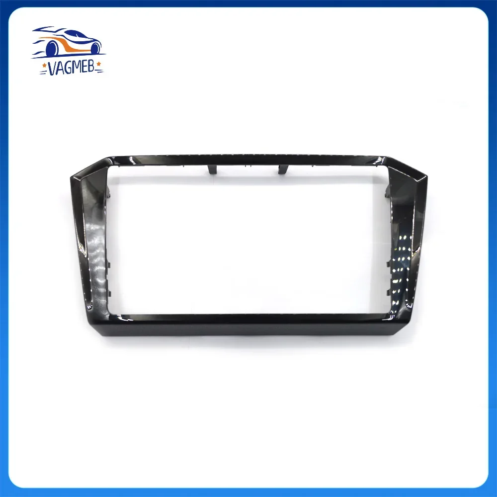 Passat B8 MIB 3 Radio Frame 8 inch 9.2 inch CD Panel OEM ABS Headunit Piano Black Screen Bezel For VW Passat B8 after 2018 Years