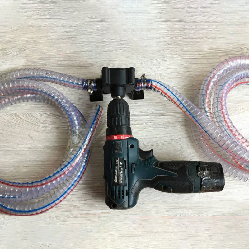 Portable Electric Drill Water Pump - Self-Priming Water Pump, Small Water Pump, Centrifugal Pump, Water Conveying Tool