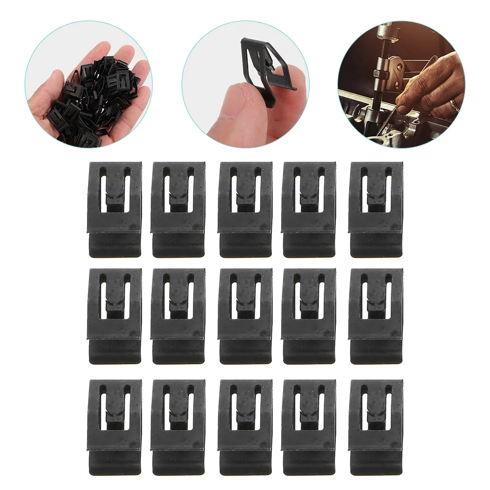 

80pcs Dashboard Body Trim Center Console Steel Panel Fastener DVD Dash Retainer Interior Wide Compatibility