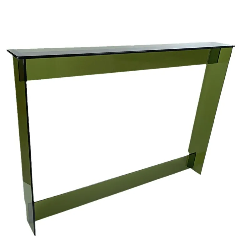 Acrylic electric sofa storage behind the sofa at the door, against the wall and into the bedside gap